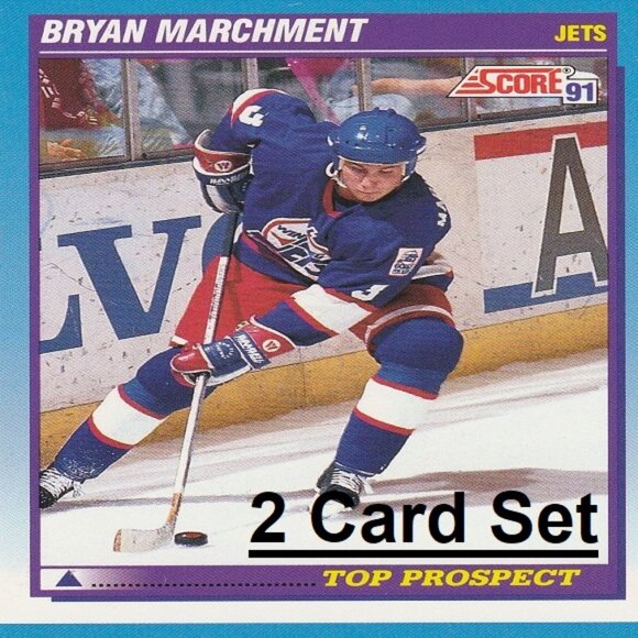 Bryan Marchment - Winnipeg Jets NHL Hockey Card Collection - Picture 1 of 3